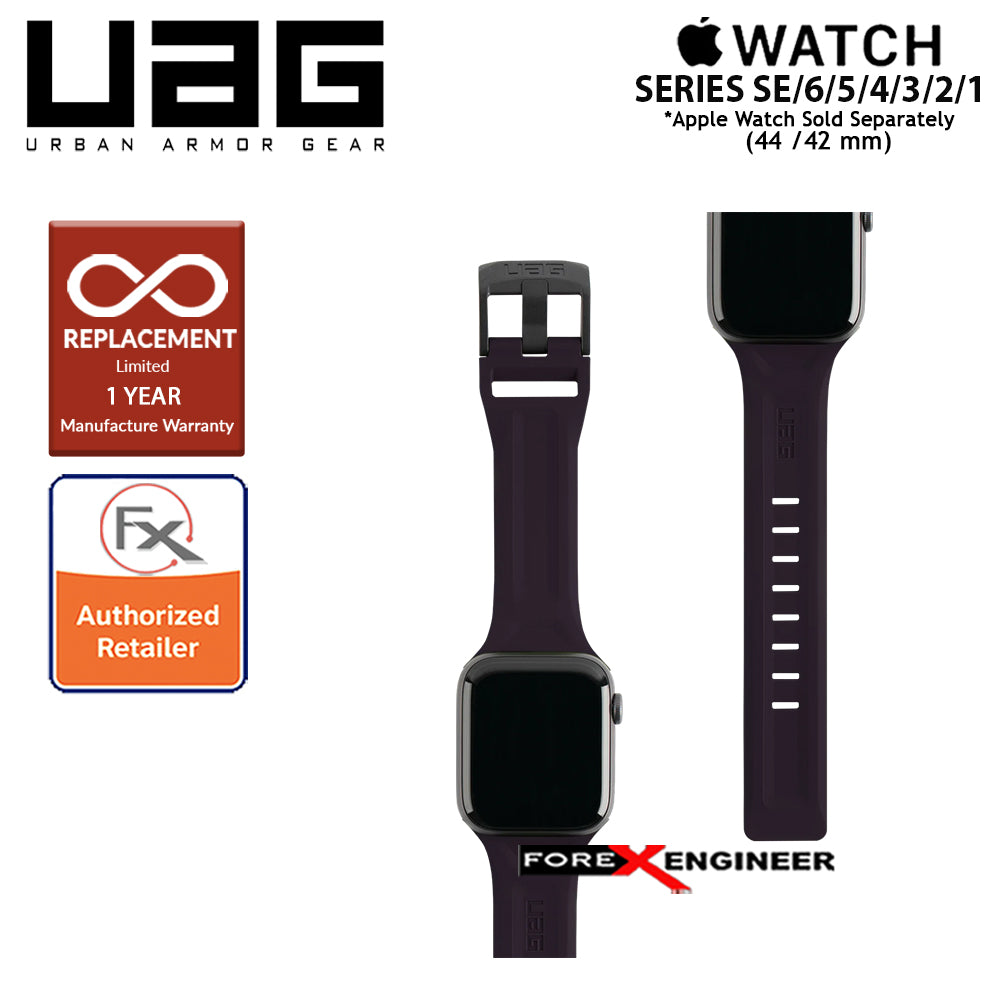 [RACKV2_CLEARANCE] UAG Scout Strap for Apple Watch Series 7 - SE - 6 - 5 - 4 - 3 - 2 - 1 ( 45mm - 42mm - 44mm ) - Eggplant Colour (Barcode: 812451037708)