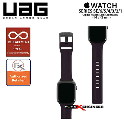 [RACKV2_CLEARANCE] UAG Scout Strap for Apple Watch Series 7 - SE - 6 - 5 - 4 - 3 - 2 - 1 ( 45mm - 42mm - 44mm ) - Eggplant Colour (Barcode: 812451037708)