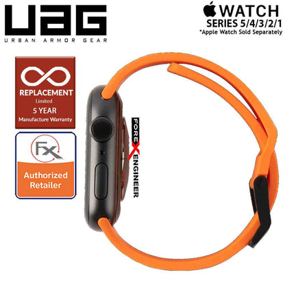 [RACKV2_CLEARANCE] UAG Scout Strap for Apple Watch Series 7 - SE - 6 - 5 - 4 - 3 - 2 - 1 ( 45mm - 42mm - 44mm ) - Stainless steel hardware - Orange Color ( Barcode : 812451034363 )