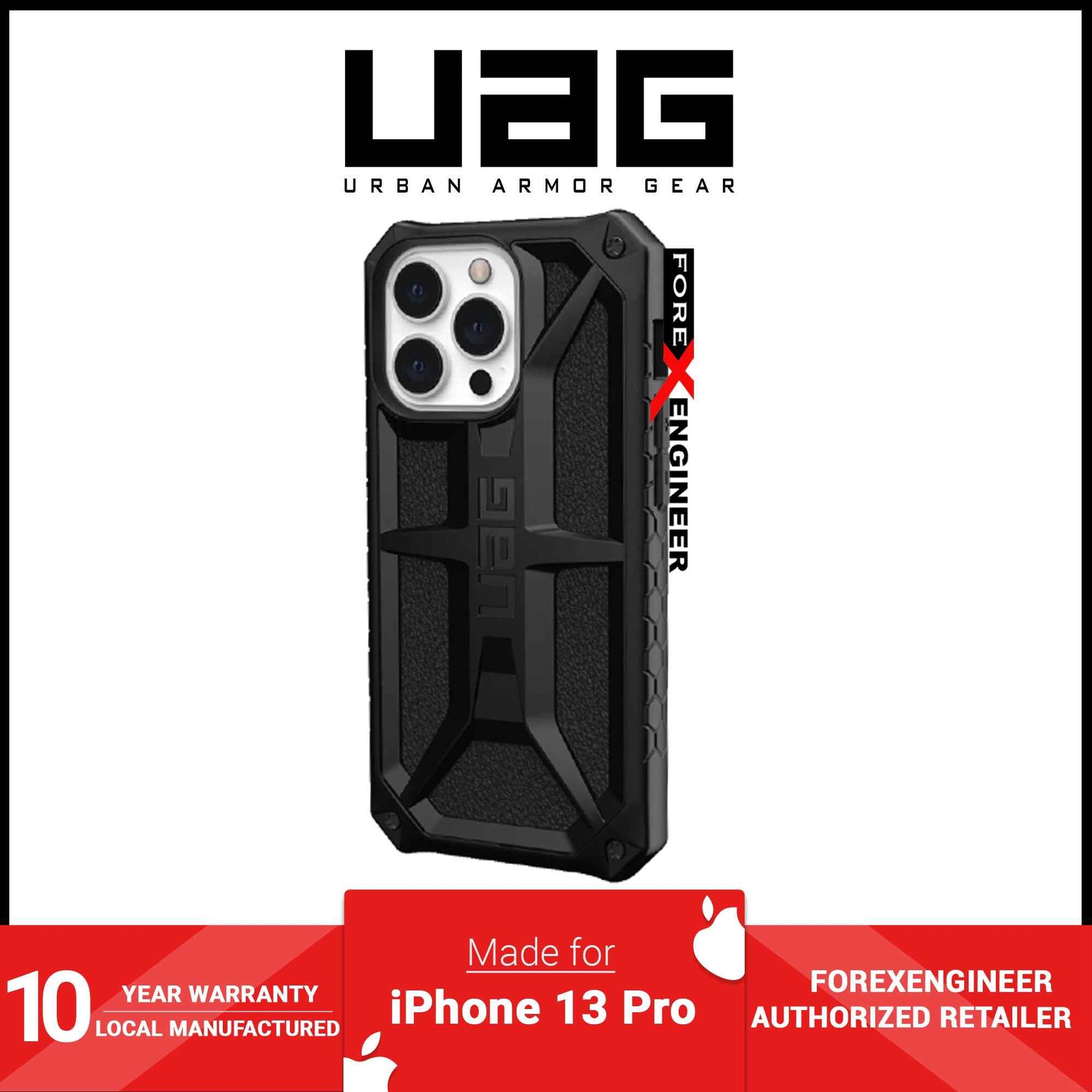 UAG Monarch for iPhone 13 Pro 5G 6.1" - Black  (Barcode: 810070362904)