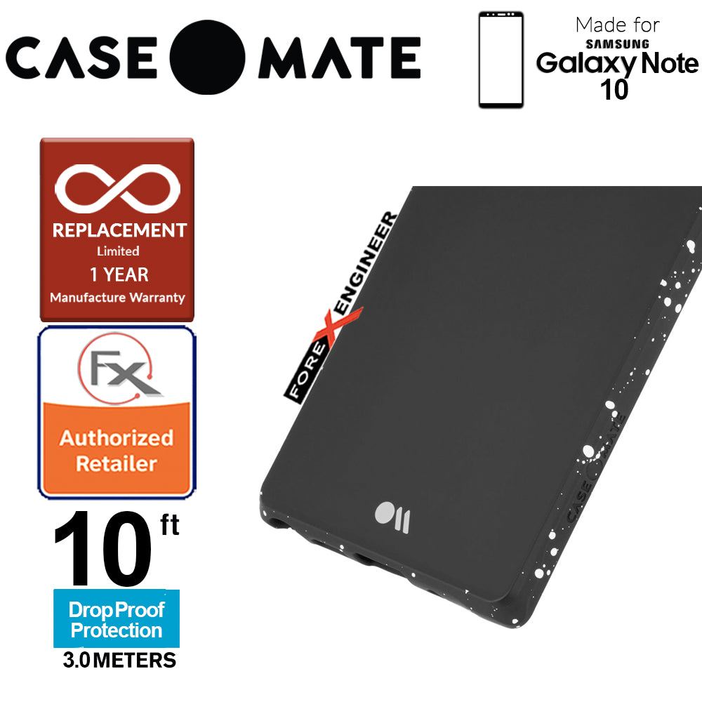 Case Mate Tough Speckled for Samsung Galaxy Note 10 - Black