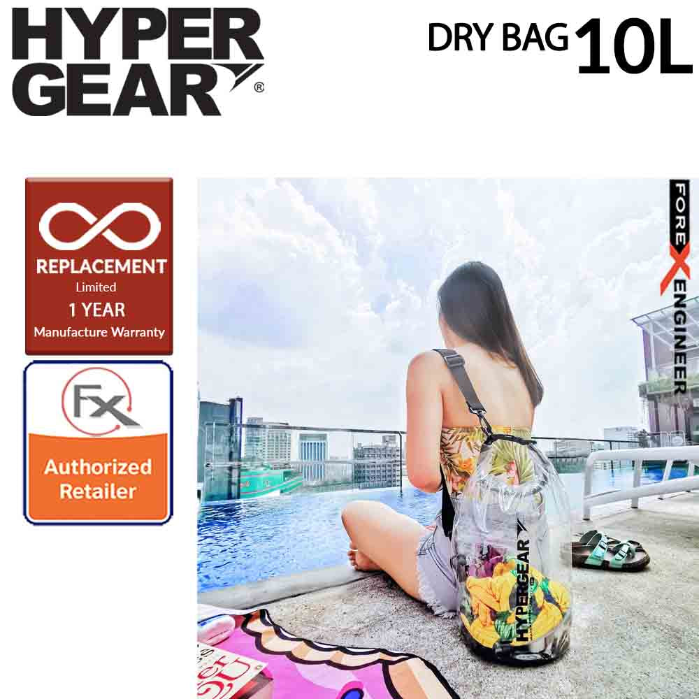 HyperGear Dry Bag 10L - Clear Type