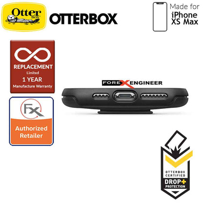 OTTER + POP Symmetry for iPhone Xs Max - Slim Protective Case with PopSockets - Black - Forexengineer-malaysia
