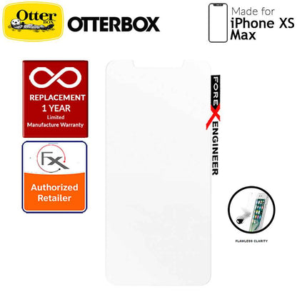 OtterBox Alpha Glass Screen Protector for iPhone Xs Max - Tempered Glass with Resists Scratches and Shattering - Clear - Forexengineer-malaysia