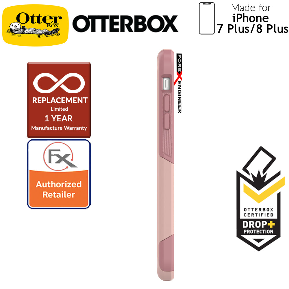 OtterBox Commuter for iPhone 8 Plus - 7 Plus - 2 Layers Lightweight Protection Case - Ballet Way