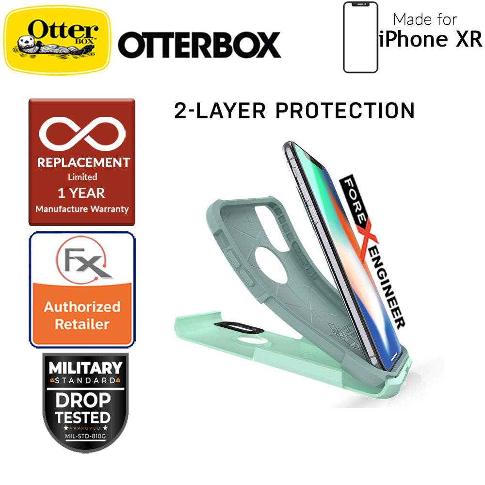 Otterbox Commuter for iPhone XR - 2 Layers Lightweight Protection Case - Ocean Way