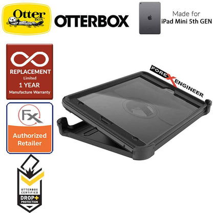 Otterbox Defender for iPad Mini 5 - iPad Mini 4 - Rugged Protective Case - Black (Barcode: 660543507185 ) - Forexengineer-malaysia