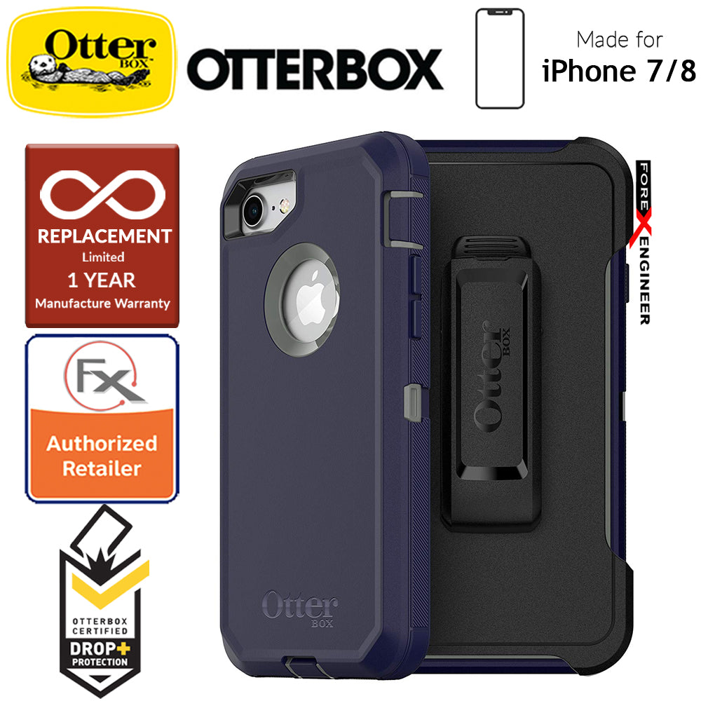 Otterbox Defender Series for iPhone 8 - 7 - Stormy Peaks (Compatible with iPhone SE 2nd Gen 2020) (660543424956)