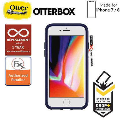 OTTER + POP Symmetry for iPhone 7 - 8 - Slim Protective Case with Pop Sockets - Blue Nebula - Forexengineer-malaysia