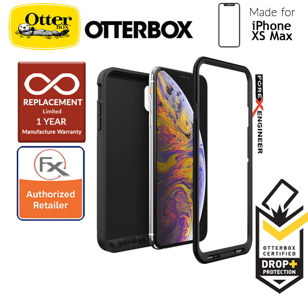 Otterbox Pursuit for iPhone Xs Max - Ultra thin ShockProof & DustProof Protection - Black