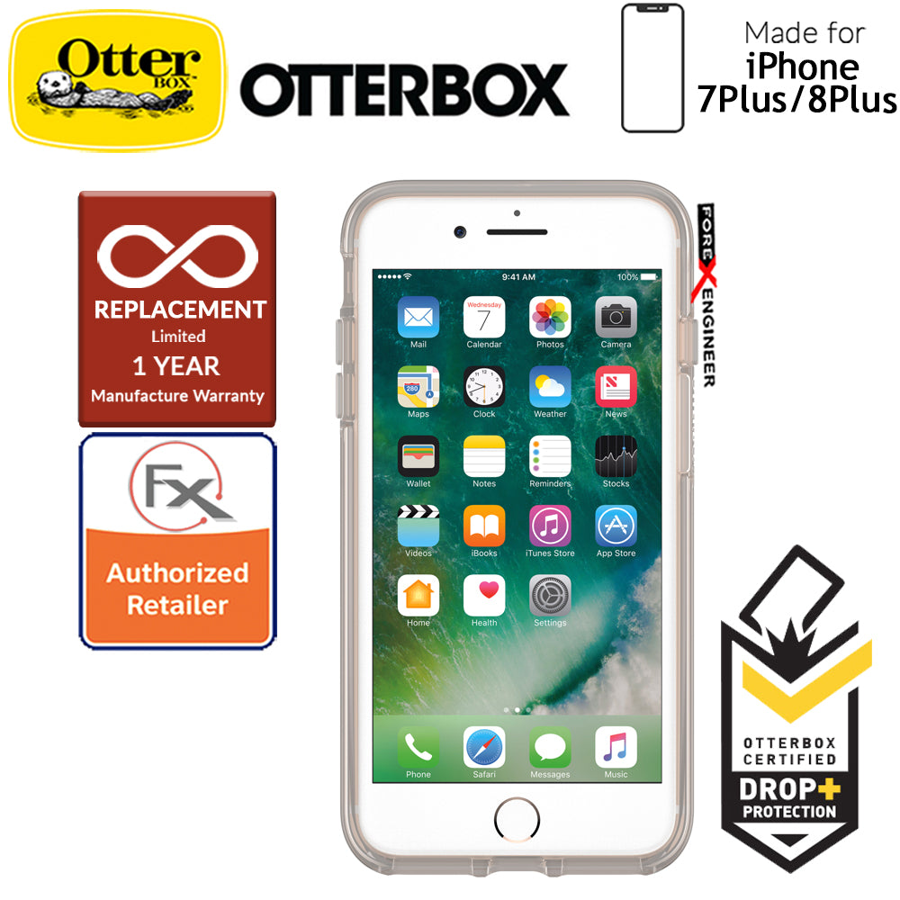 OtterBox Symmetry Clear Series for iPhone 8 Plus - 7 Plus - Inside The Lines