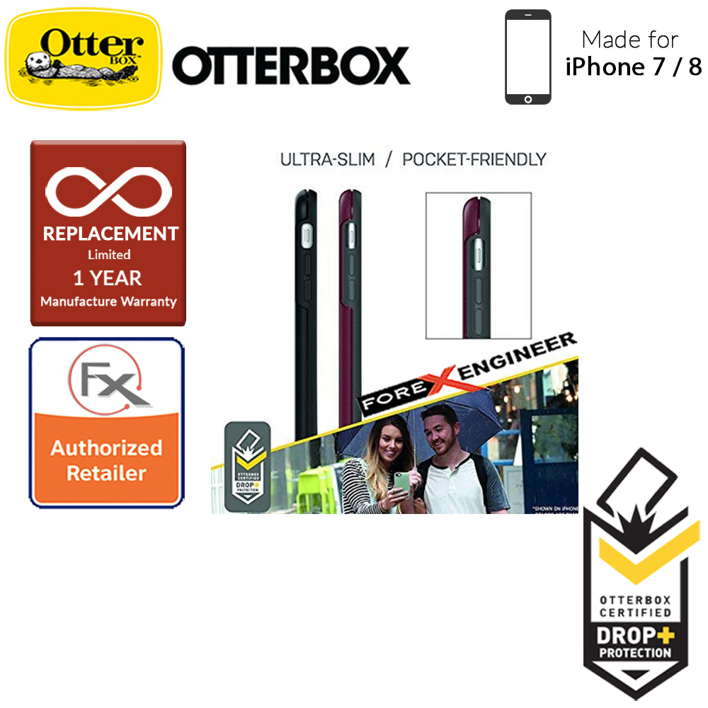 OtterBox Symmetry Series for iPhone 8 - 7 - Throwing Shade (Compatible with iPhone SE 2nd Gen 2020) (660543425854)
