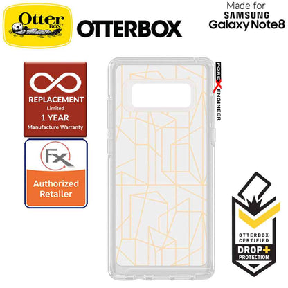 OtterBox Symmetry Clear Series for Samsung Galaxy Note 8 - Drop Me a Line - Forexengineer-malaysia