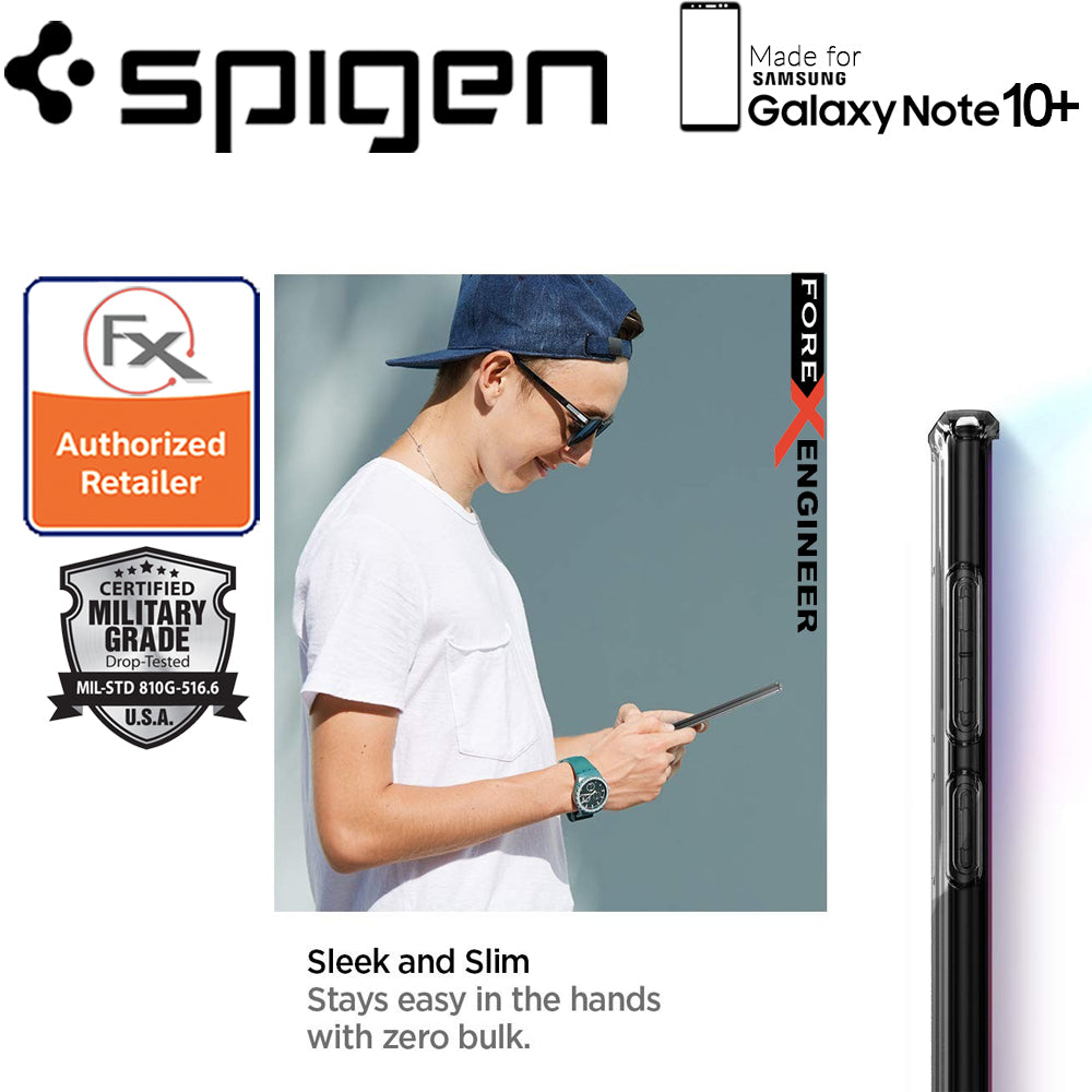 Spigen Crystal Hybrid for Samsung Galaxy Note 10+ - Note 10 Plus - Crystal Clear