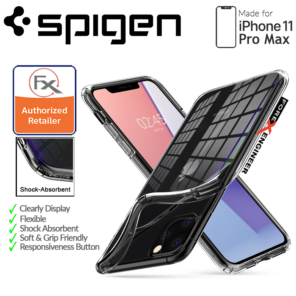 Spigen Liquid Crystal for iPhone 11 Pro Max - Clear