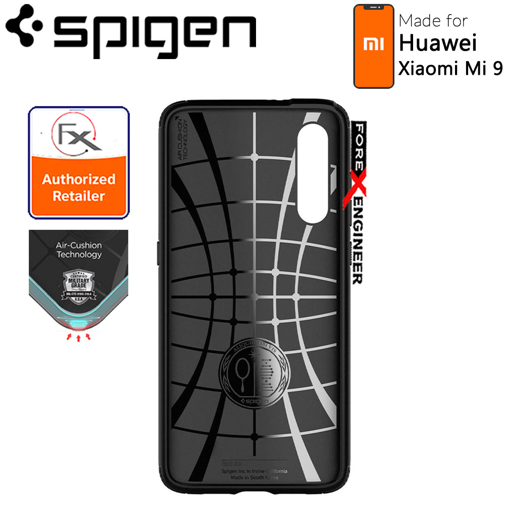 Spigen Rugged Armor for Xiaomi Mi 9 - Protection Case - Matte Black