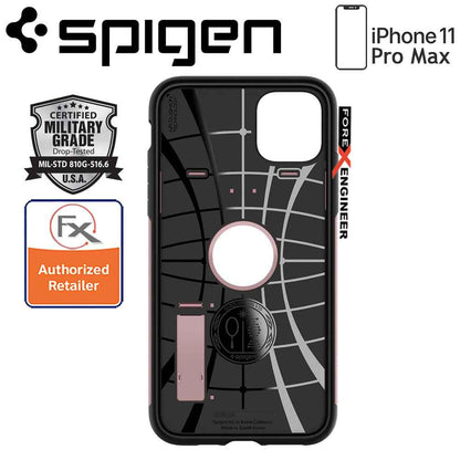 Spigen Slim Armor for iPhone 11 Pro Max (Rose Gold) - Forexengineer-malaysia
