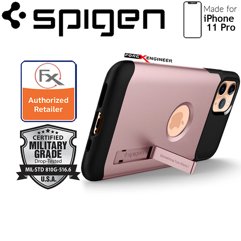 Spigen Slim Armor for iPhone 11 Pro (Rose Gold)