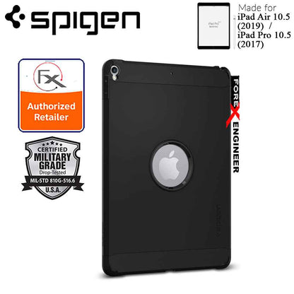 Spigen Tough Armor Case for iPad Air 10.5" (2019) - Pro 10.5" (2017) - Slim and Mil-Grade Certified Protection - Black - Forexengineer-malaysia