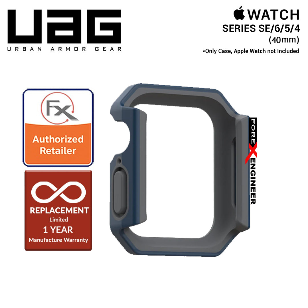 UAG Civilian Watch Case for Apple Watch Series Series SE - 6 - 5 - 4 ( 40mm ) - Mallard - Silver ( Barcode : 812451039757 )