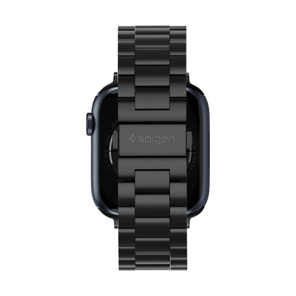 Spigen Modern Fit Watch Band for Apple Watch Series 7 - 6 - SE - 5 - 4 - 3 - 2 ( 45 - 44 - 42mm )- Black - Forexengineer -Malaysia- 8809613768824