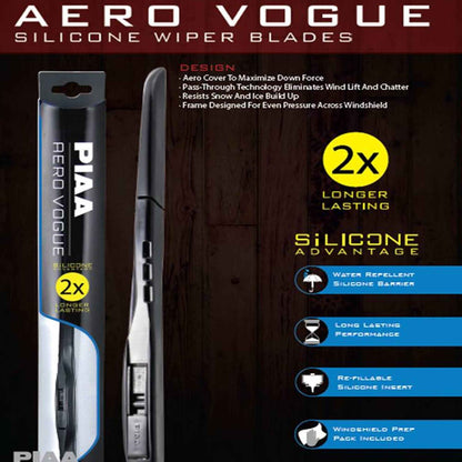 PIAA AERO VOGUE Car Wiper ( 12" ) - Black (Barcode: 4960311017950 )
