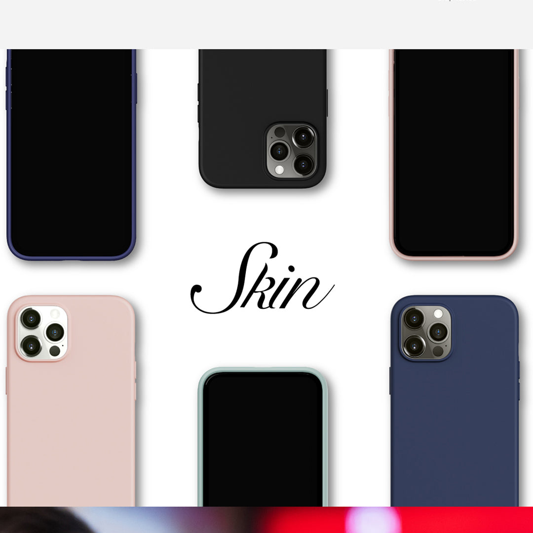 SwitchEasy Skin for iPhone 12 - 12 Pro 5G 6.1" - Full Coverage Protection Drop Tested - Black ( Barcode : 4897094567337 )