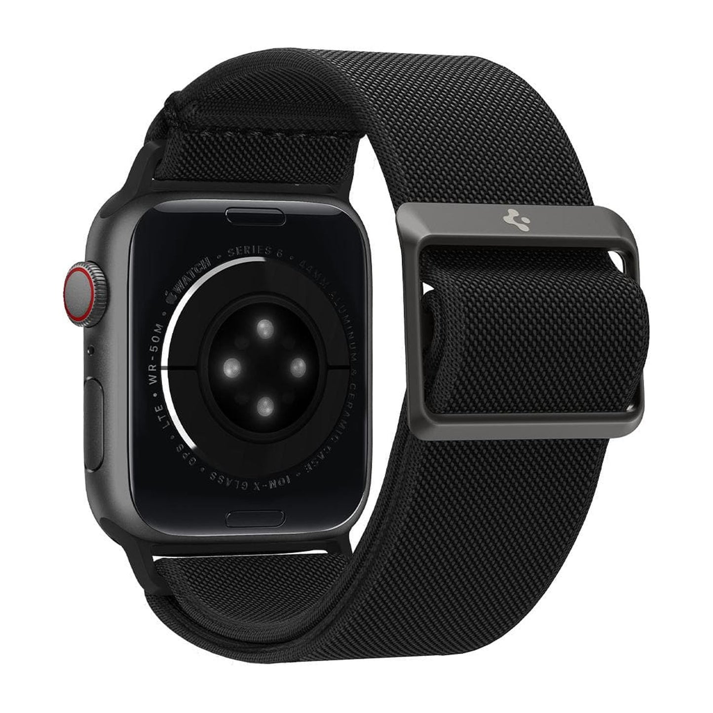 Spigen Lite Fit for Apple Watch Series 7 - SE - 6 - 5 - 4 - 3 - 2 ( 45mm - 44mm - 42mm ) - Black (Barcode: 8809756641534 )