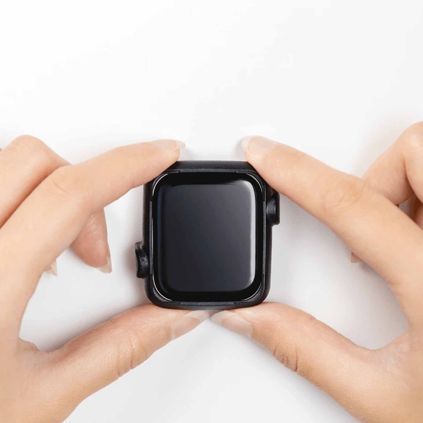 SwitchEasy Shield 3D Full Screen Protector for Apple Watch Series 7 (45mm) - Transparent (Barcode: 4895241104404 )