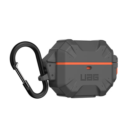UAG Pathfinder for Airpods Gen 3 - 3rd Gen 2021 - Water Resistant Case - Silver-Orange - Forexengineer -Malaysia- 840283900068