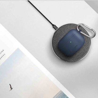 UNIQ Vencer for Airpods Pro - Active Silicone with Carabiner and Strap - Blue (Barcode: 8886463672891 )