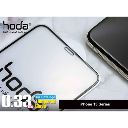 Hoda Tempered Glass for iPhone 13 Pro Max 6.7" 5G ( 2.5D 0.33mm Full Coverage ) - Clear (Barcode: 4711103541661 )