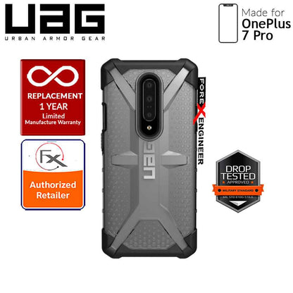 UAG Plasma for OnePlus 7 Pro - Feather-Light Rugged Military Drop Tested - Ice - Forexengineer-malaysia