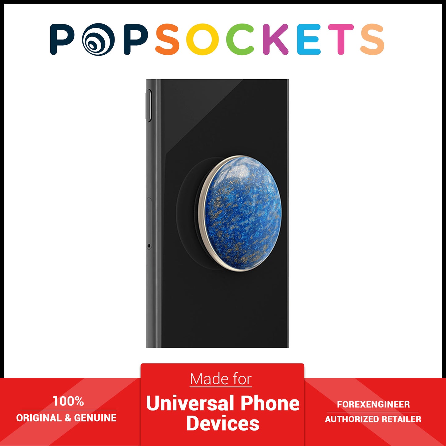 PopSockets Swappable Luxe - Genuine Lapis (Barcode: 842978158679 )