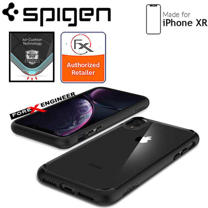 Spigen Ultra Hybrid for iPhone XR - Matte Black - Forexengineer-malaysia