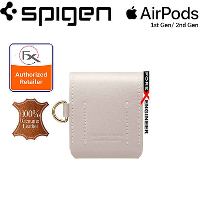 Spigen La Manon Leather for AirPods 2nd Gen - 1st Gen - Pale Pink - Forexengineer-malaysia