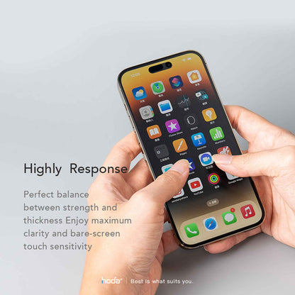 Hoda Gaming Anti-Glare for iPhone 14 Plus - 13 Pro Max Tempered Glass (Dust Free Helper Included) - Matte ( Barcode: 4711103545553 )