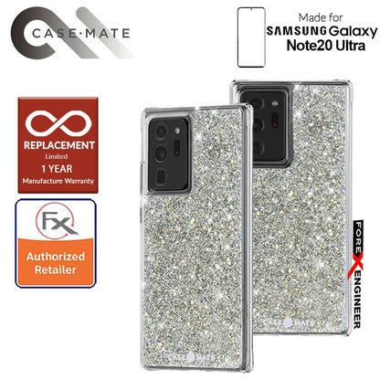 [RACKV2_CLEARANCE] Case Mate Twinkle for Samsung Galaxy Note 20 Ultra 5G 2020 - with Micropel antimicrobial protection ( Stardust ) ( Barcode : 846127195294 )
