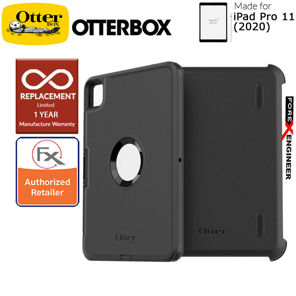 Otterbox Defender for iPad Pro 11 inch - 11" ( 2020 ) 2nd Gen Black Color ( Barcode : 840104212639 )