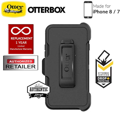 OtterBox Defender Series for iPhone 8 - 7 - Black - Forexengineer-malaysia
