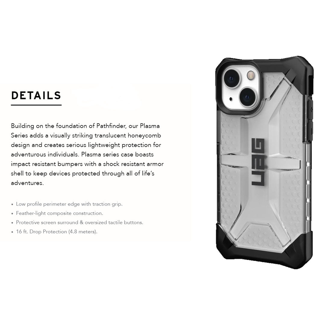 UAG Plasma for iPhone 13 5G 6.1" - Ice (Barcode: 810070364328 )