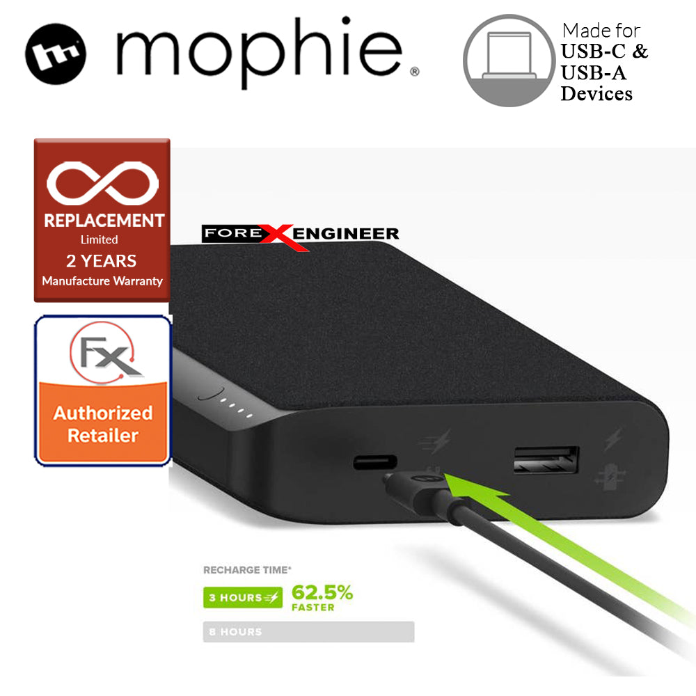 Mophie Powerstation USB-C 30w (19,500mAh) - Black (Barcode : 840472241323)