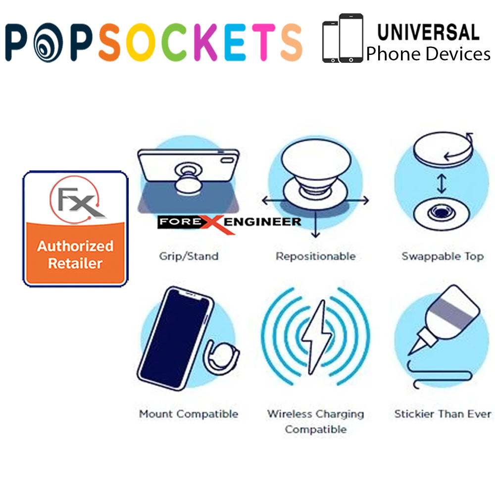 PopSockets PopGrip Swappable - Cone Zone Color ( Barcode : 842978139302 )