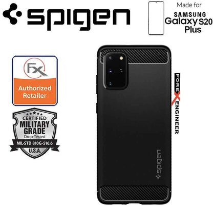 Spigen Rugged Armor for Samsung Galaxy S20+ - S20 Plus 6.7" - Matte Black Color