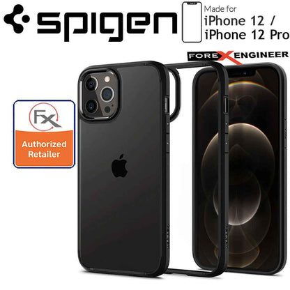 Spigen Ultra Hybrid for iPhone 12 - 12 Pro 6.1" - Matte Black