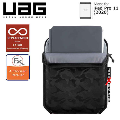 [RACKV2_CLEARANCE] UAG Shock Sleeve Lite for iPad Pro 11" - Black Midnight Camo (Barcode : 812451037791)