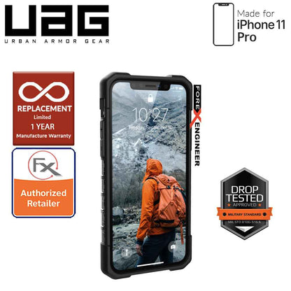 [RACKV2_CLEARANCE] UAG Plasma for iPhone 11 Pro - Feather Light Rugged & Military Drop Tested - Ash - Forexengineer-malaysia