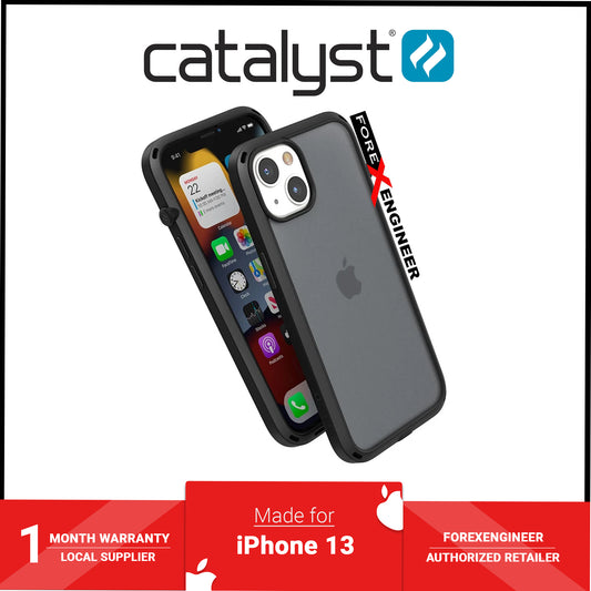 Catalyst Influence for iPhone 13 6.1" 5G - 10ft Drop Proof - Stealth Black (Barcode: 840625111831 )
