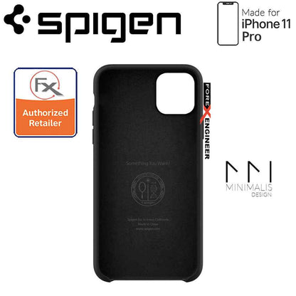 Spigen Silicone Fit for iPhone 11 Pro - Black