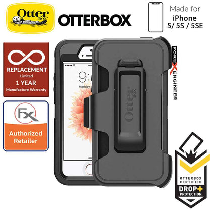 OtterBox Defender Series for iPhone 5-5s-SE - Black - Forexengineer-malaysia